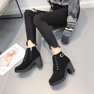 Giày Gộc nữ da lộn siêu đẹp