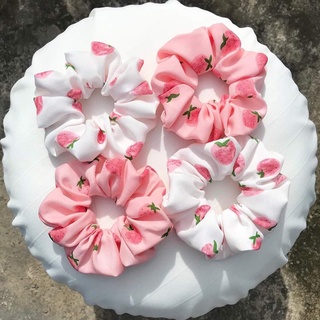 Dây Chun Scrunchies Buộc Tóc Dễ Thương