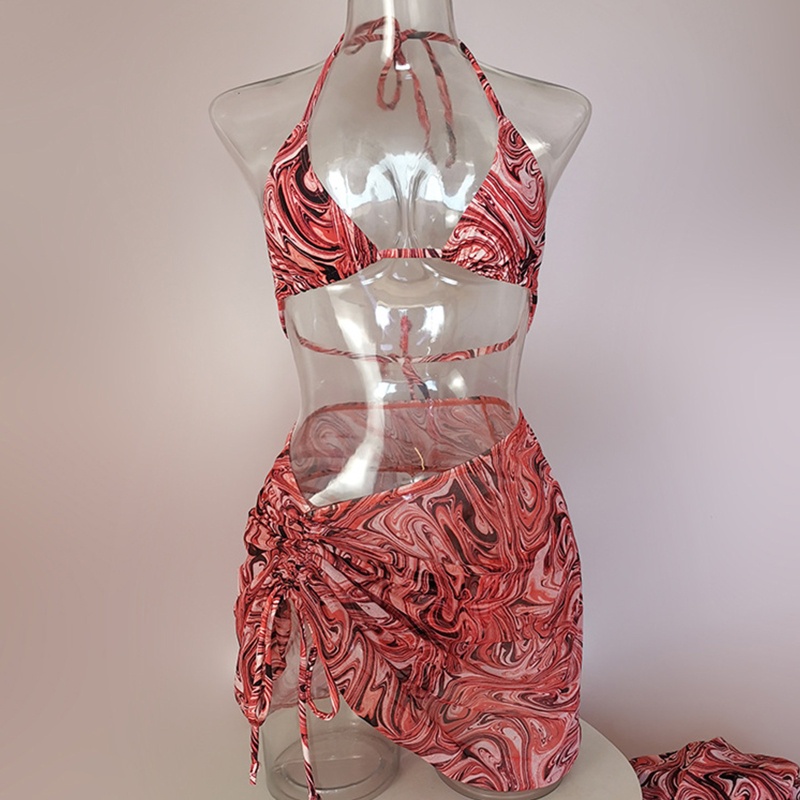 Set Đồ Tắm In Họa Tiết Quyến Rũ Dành Cho Nữ