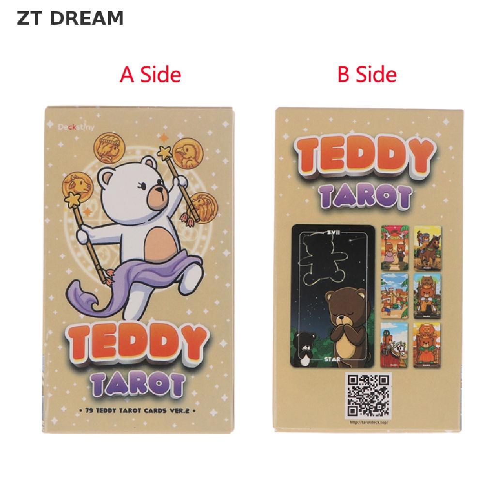 Bộ Bài Tarot Teddy 07 Lá Vui Nhộn