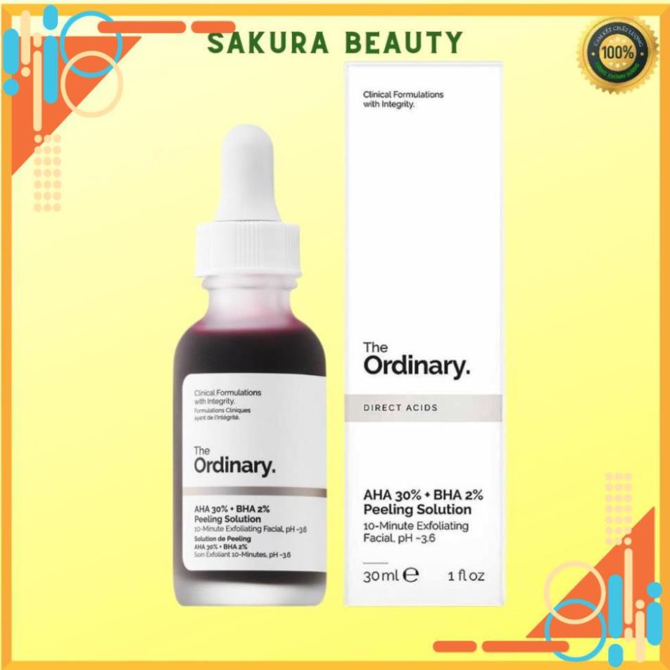 Serum The Ordinary AHA 30% + BHA 2% Peeling solution - Cila House