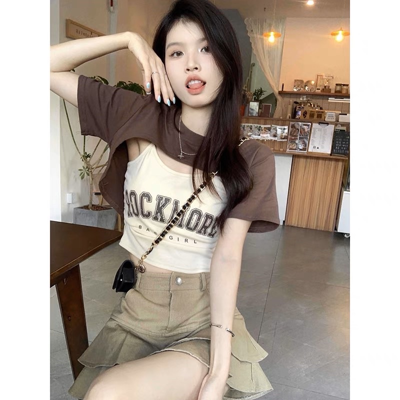 ÁO CROPTOP HAI MÓN ÔM ĐẸP ROC1