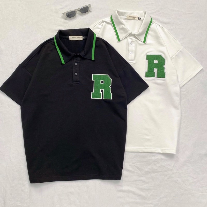 Áo Thun POLO RAIN Oversize Vải Tici Da Cá Form Rộng Unisex - Yowol SG