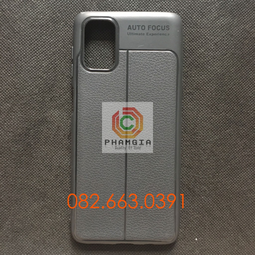 Ốp lưng Samsung M51 loại dẻo đen tpu và loại dẻo đen giả da auto bảo vệ cam bền đẹp