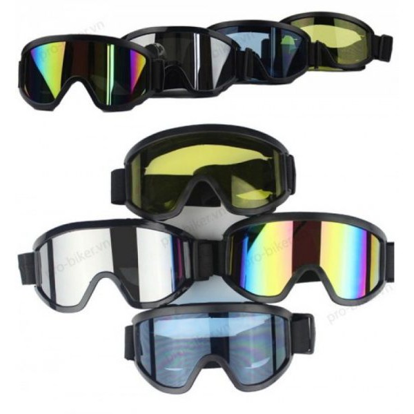 Kính UV X500  đeo kèm mũ nón 3/4 - nón mũ 1/2 - nón mũ cào cào