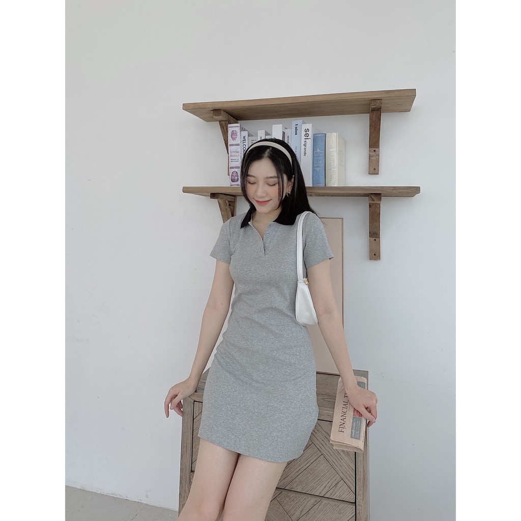 VÁY POLO CỔ KHÁC MÀU | BigBuy360 - bigbuy360.vn