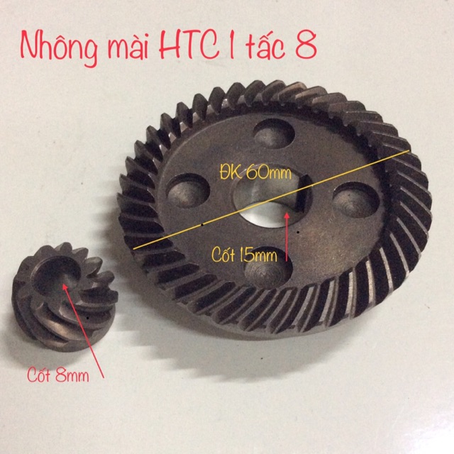 Nhông máy mài HTC 1T8 - Loại một tấc tám