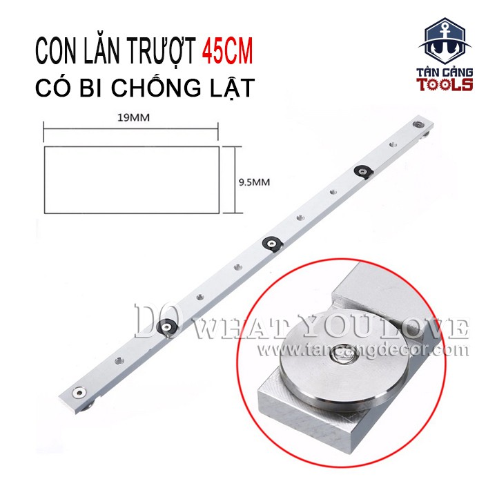 Con Lăn Trượt 45 cm Có Bi Chống Lật Wnew