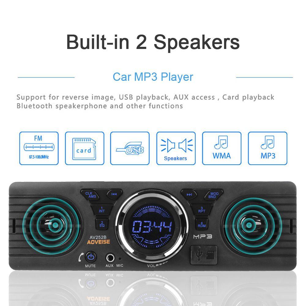Máy Nghe Nhạc MP3 / Điện Thoại Rảnh Tay Tích Hợp Bảng Điều Khiển Dành Cho Xe Hơi