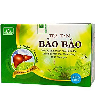 Trà tan bảo bảo hộp 30 gói