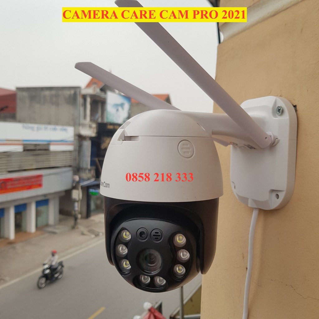 [Mã 158ELSALE giảm 7% đơn 300K] Camera wifi ngoài trời 3mpx siêu nét, chống nước, xoay 360 độ, báo động thông minh