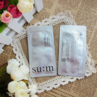 Combo 10 Mặt nạ thải độc dưỡng trắng da SU:M