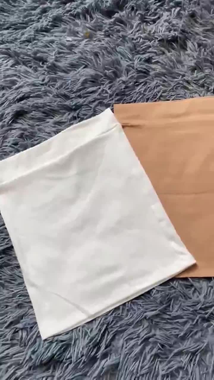 ÁO THUN  gợi cảm QUÂY NGỰC ỐNG KHÔNG DÂY TUBE CROPTOP nữ dáng ôm màu trơn DƯỚI 55KG Choobe aomivn | BigBuy360 - bigbuy360.vn