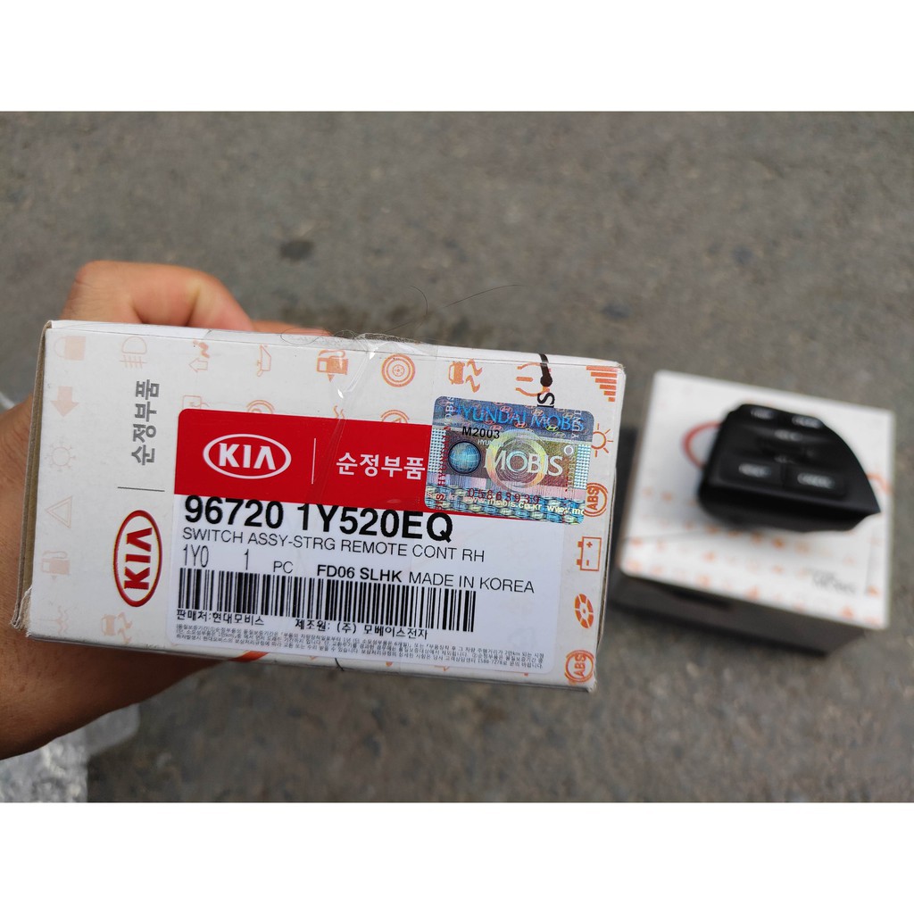 Bộ kiểm soát hành trình Cruise control kia morning 2018-2019-2020. Hàng chính hãng mobis. Có video hướng dẫn lắp đặt