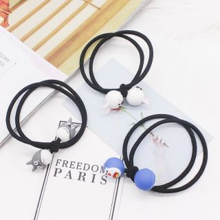Set 4 Dây nịt tóc Line Friends
