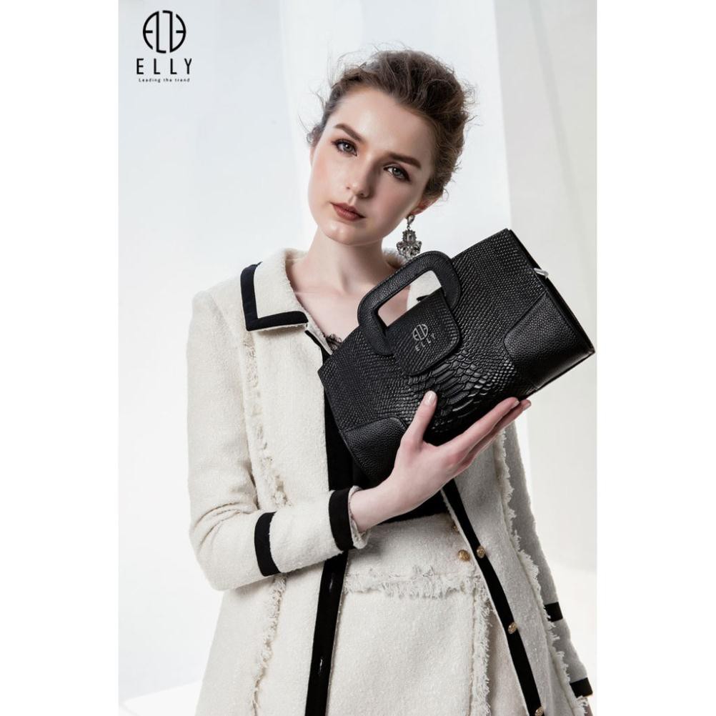 Túi clutch nữ cao cấp da thật ELLY VINH  – EC37