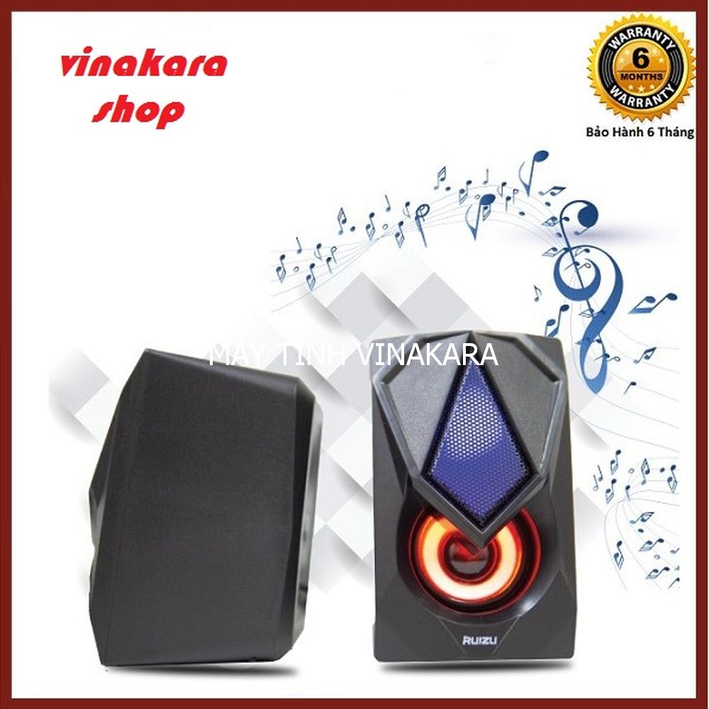 Loa vi tính 2.0 Ruizu RS-350 - Âm thanh chất lượng - Cao cấp
