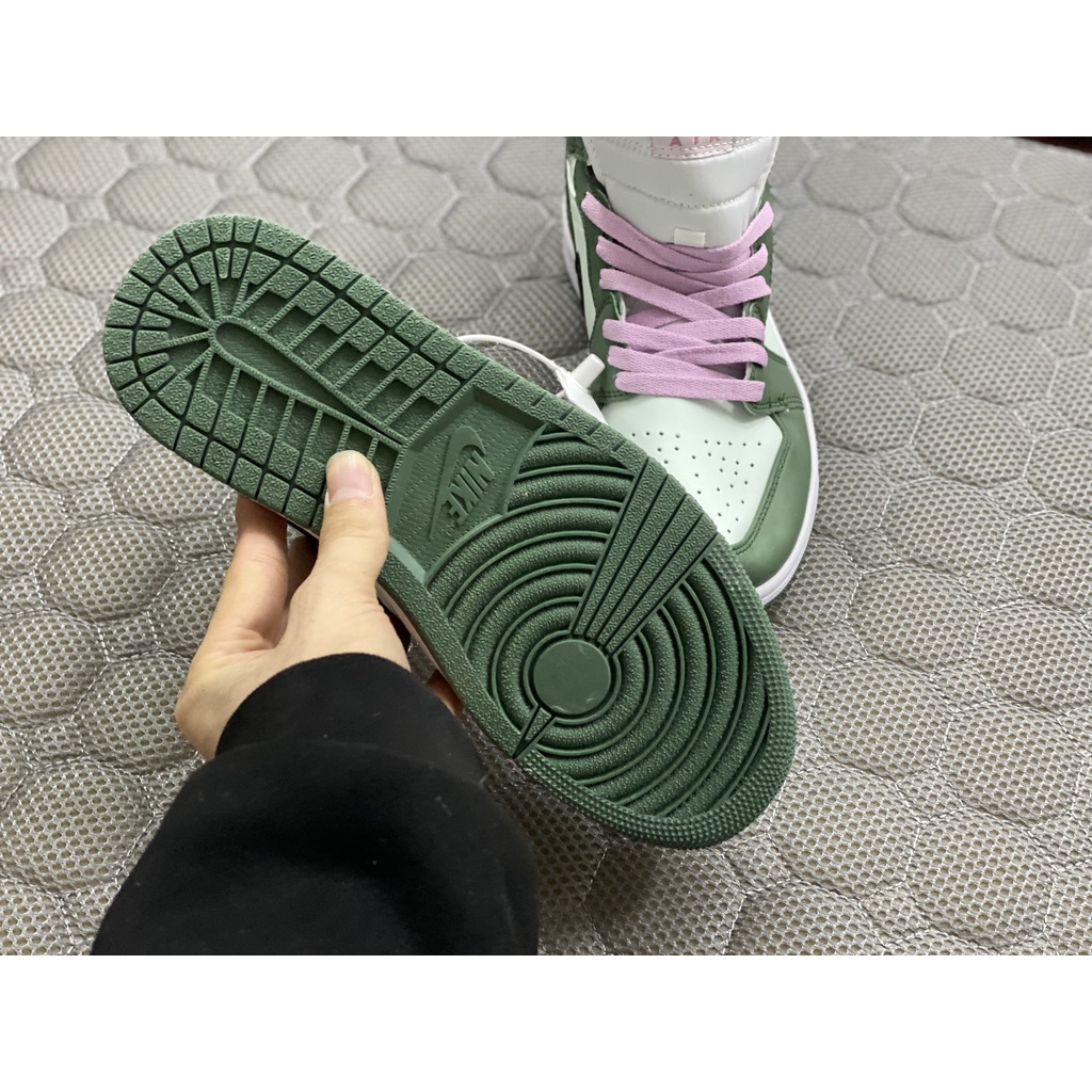 Giày Thể Thao Air Jordan 1 Mid SE Dutch Green- Trà xanh Cao Cổ Bản S.c | BigBuy360 - bigbuy360.vn