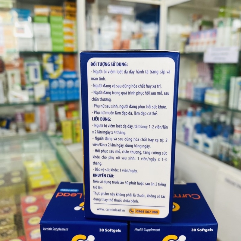 ✅ [Chính Hãng] Curmin Lead Soft Gel (Công nghệ màng sinh học Nano)
