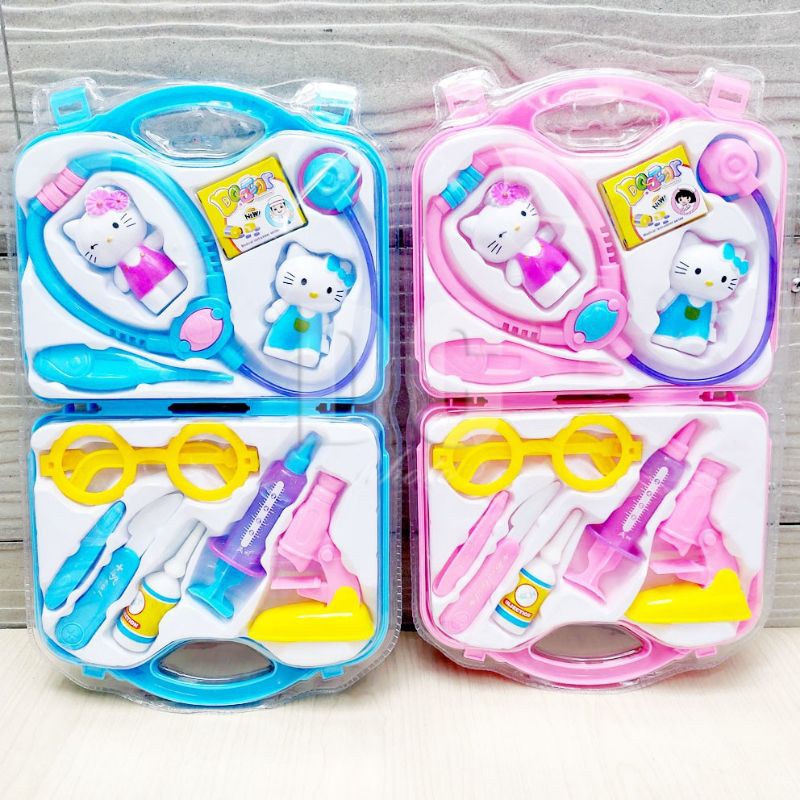 Bộ Đồ Chơi Mô Hình Nhân Vật Doraemon / Hello Kitty / Doremon / Bác Sĩ