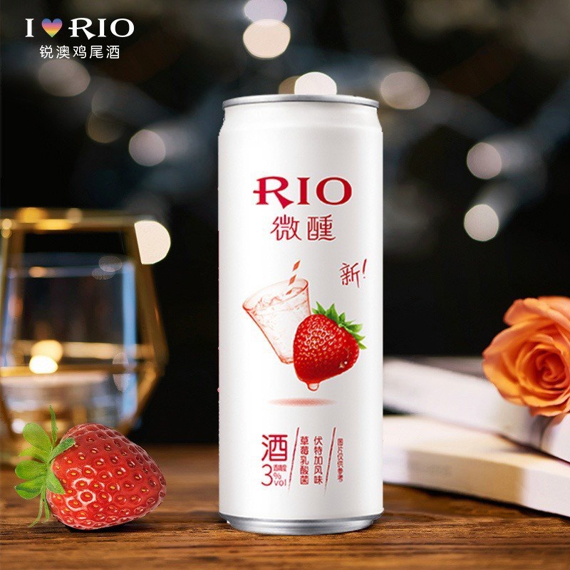 Cocktail Hoa quả cao cấp RIO - Lon 330ml độ cồn 5% - Đủ vị