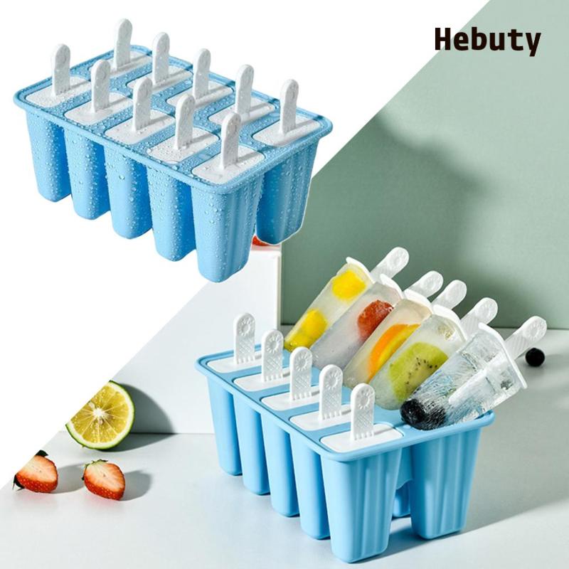 Khuôn Làm Kem Que Bằng Silicone Tiện Dụng