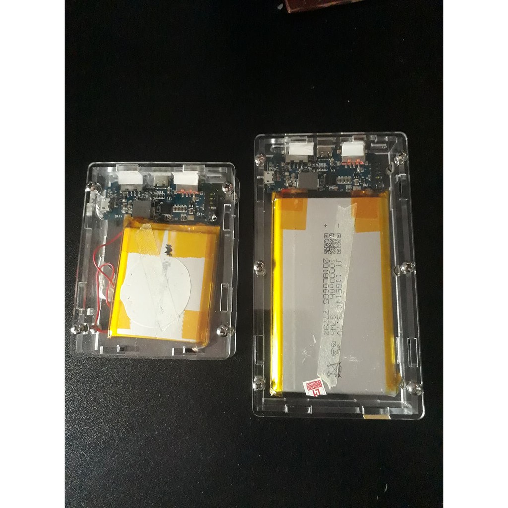 Sạc Dự Phòng MICA Trong Suốt Chuẩn 10000mAh Mạch Sạc Nhanh QC