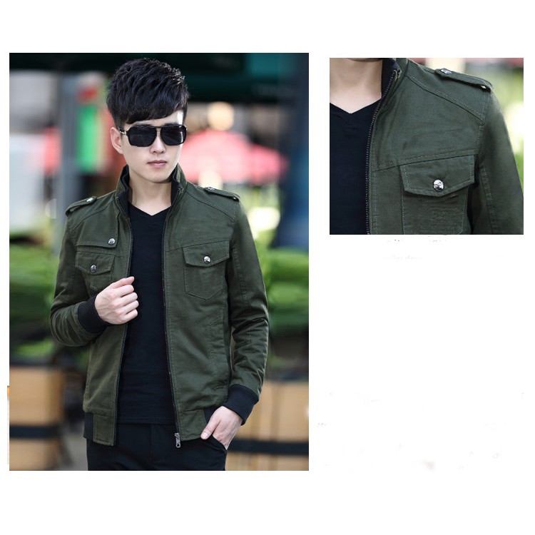 Áo khoác kaki bo thun – MS0032AK