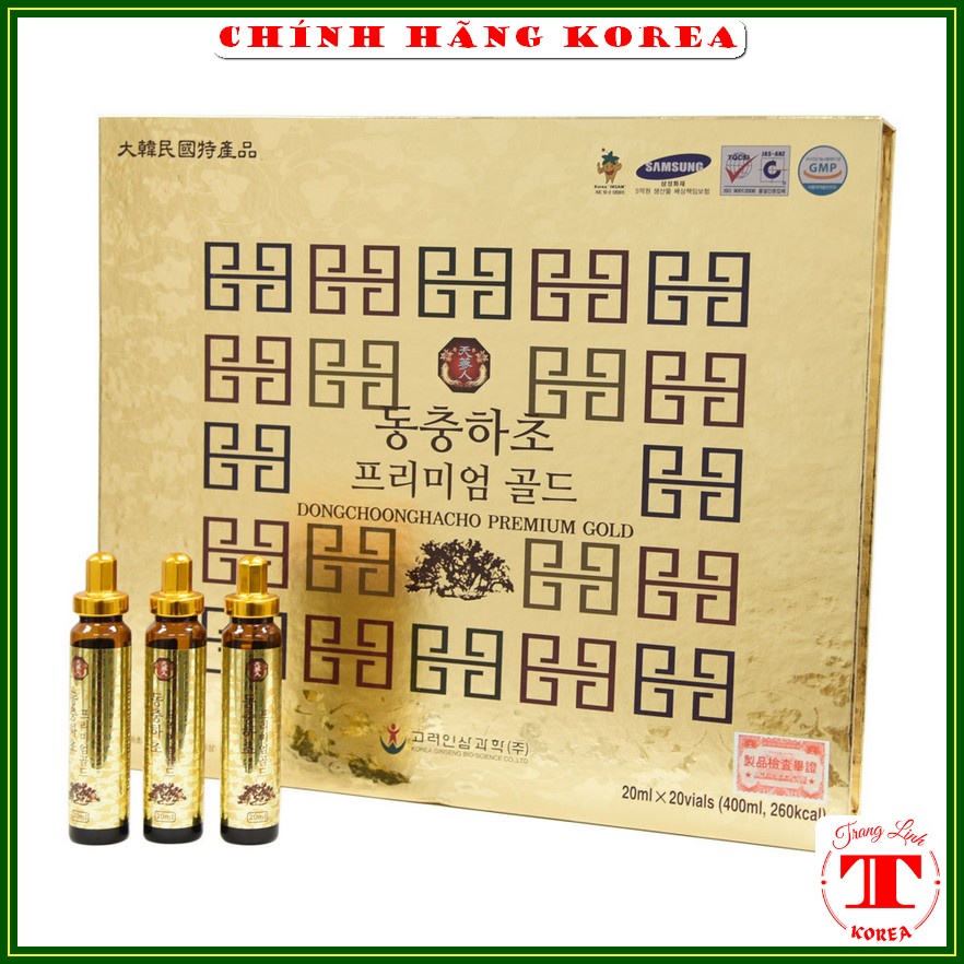 Tinh chất đông trùng hạ thảo hàn quốc - Nước đông trùng 20 ống chính hãng, tranglinh