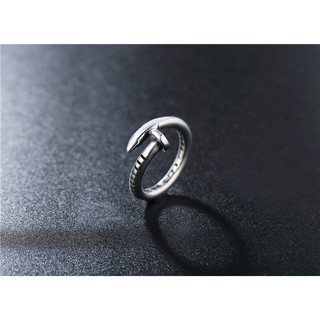 Nhẫn Đinh Tán mạ Bạc 925