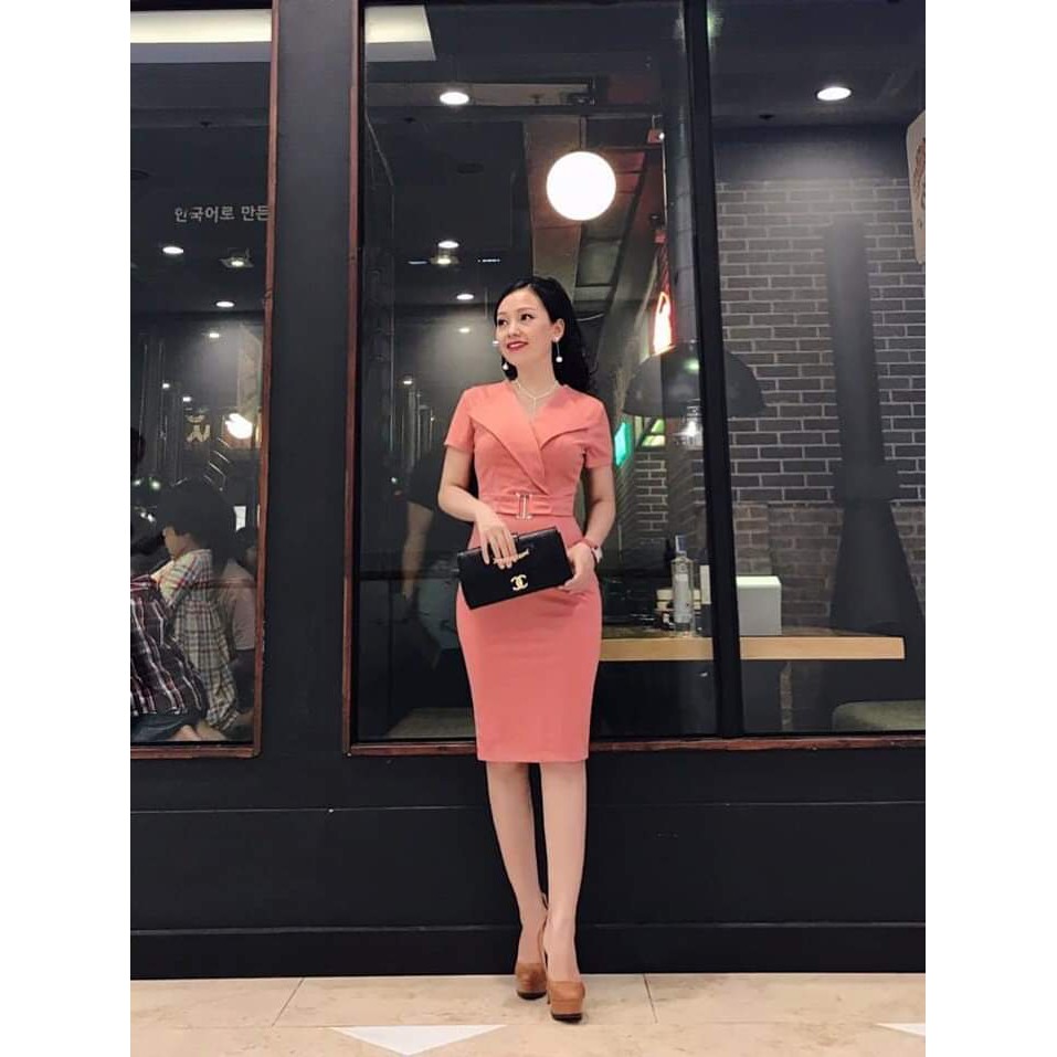 Đầm ôm công sở, dự tiệc, dạo phố Misa Fashion MS316 kèm belt - Có 5 màu | BigBuy360 - bigbuy360.vn