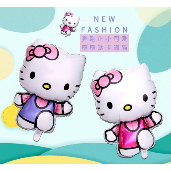Bóng Nhôm Hình Hello Kitty Trang Trí Sinh Nhật