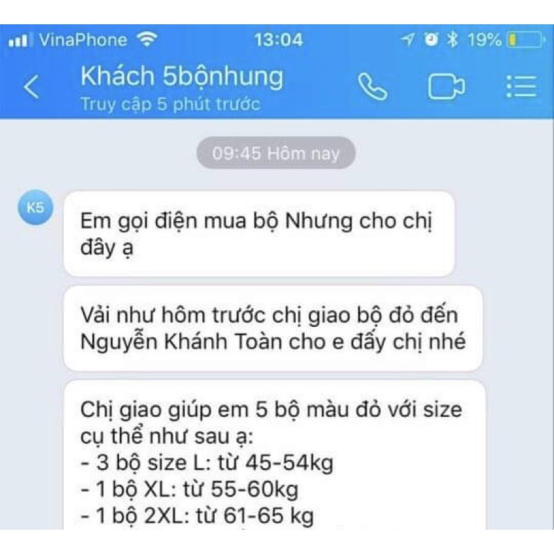 Bộ đồ nhung trung niên mặc nhà dành tặng Mẹ chất nhung dày