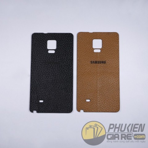 Miếng dán da Galaxy Note Edge da bò 100% (Made in Việt Nam)