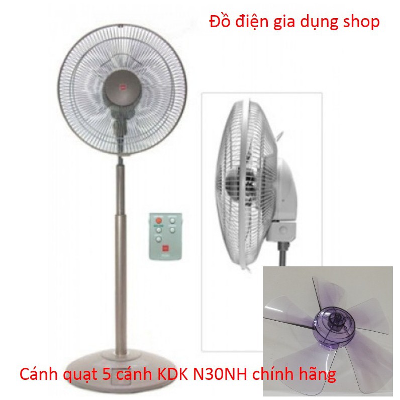 {Chính hãng} Cánh quạt KDK - cánh quạt lửng 5 cánh KDK model: N30NH