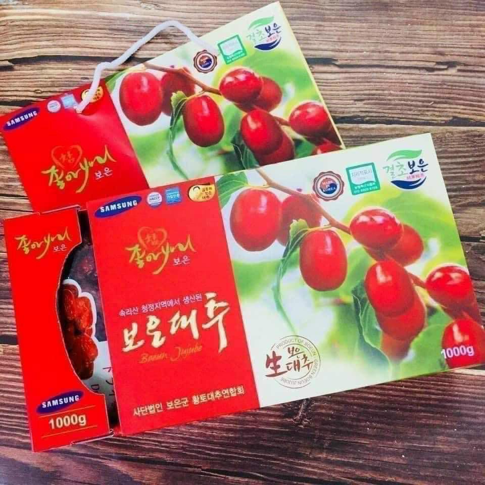 1KG Táo đỏ Hàn Quốc NHII FOOD thực phẩm sạch nhà làm
