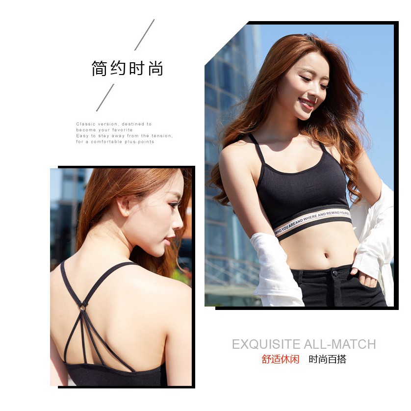 Áo bra thể thao hiện đại, bra gym yoga cá tính, co dãn, bralette thấm hút nhanh, Leblur | BigBuy360 - bigbuy360.vn