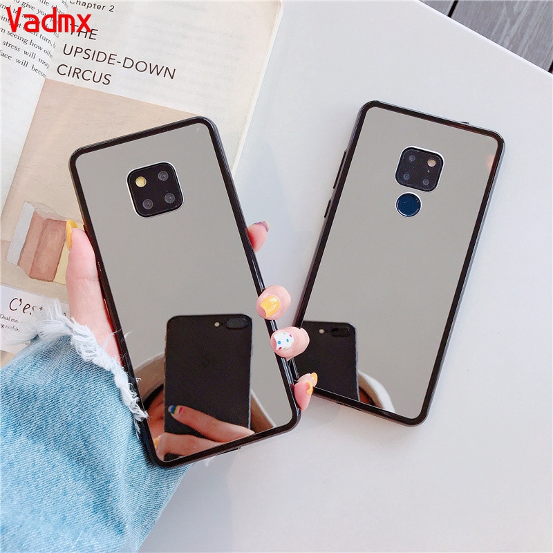 Ốp điện thoại kiểu gương chống va đập cho HUAWEI MATE 30 20 PRO 20X 5G 10 P20 LITE 2019 NOVA 5I 5 PRO 4 3I 3 2 LITE 2S
