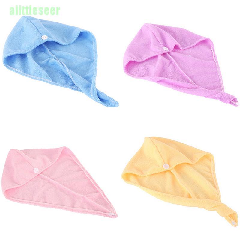 Khăn Quấn Khô Tóc Bằng Sợi Micro Tiện Dụng Cho Spa