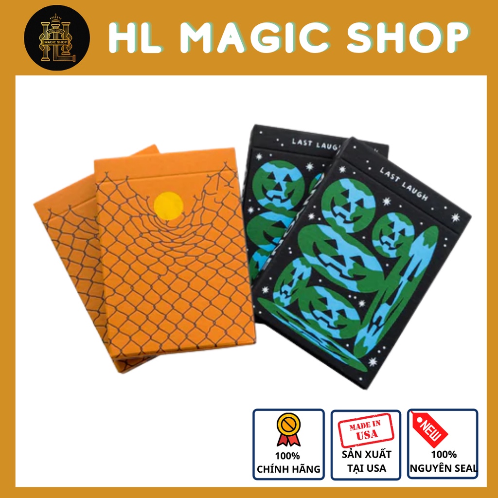 Bộ bài tây, bài ảo thuật Anyone Worldwide x Tim Lahan Defenceless  &amp; Last Laugh Playing Cards - Bài Mỹ - Bài Chính Hãng