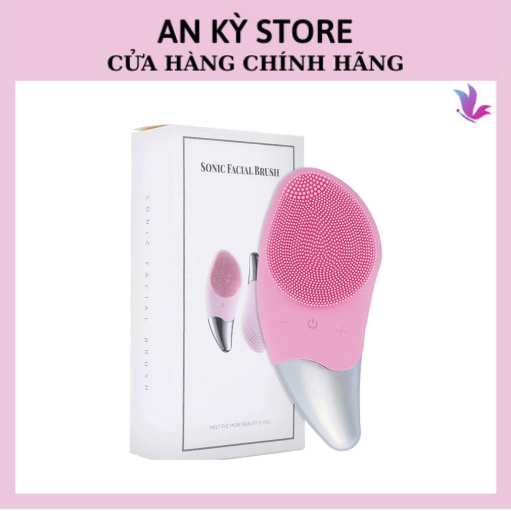 Máy Rửa Mặt công nghệ sóng âm SONIC FACIAL BRUSH Giúp Làm Sạch Da Hiệu Quả