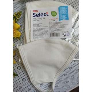 Combo 3 khẩu trang vải Coop.Select kháng khuẩn (người lớn)
