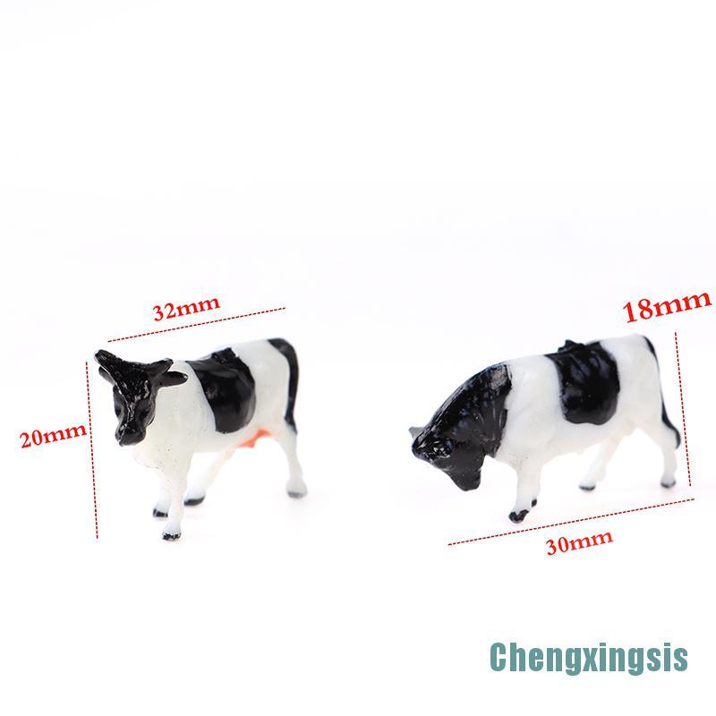 Bộ 10 Mô Hình Bò Sữa Độc Đáo