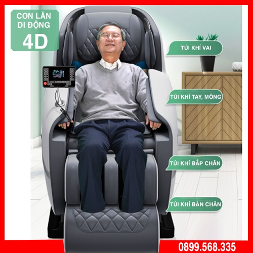 ✅✅Ghế Massage Toàn Thân Con Lăn Di Động Silicon Cao Cấp Topsky M432