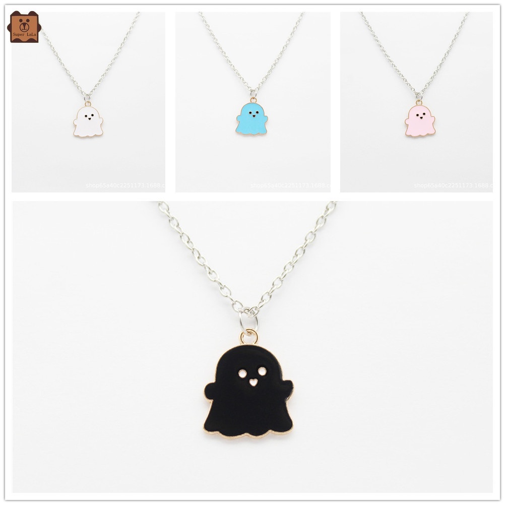 Vòng cổ mặt ma hoạt hình sáng tạo dễ thương