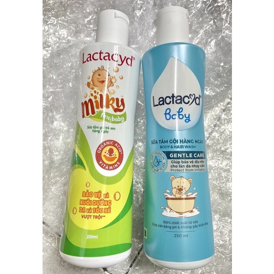 SỮA TẮM GỘI LACTACYD [ 2 MÙI ] CHAI LỚN 250Ml