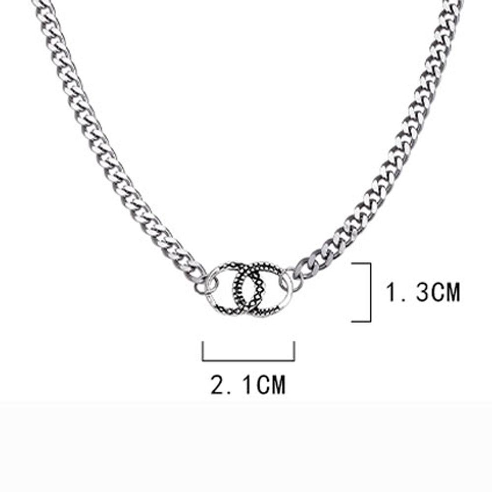 AROMA Dây Chuyền Thép Không Gỉ Phong Cách Hip Hop Punk Harajuku