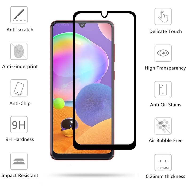 Kính Cường Lực Bảo Vệ Màn Hình Cho Samsung A31 M31