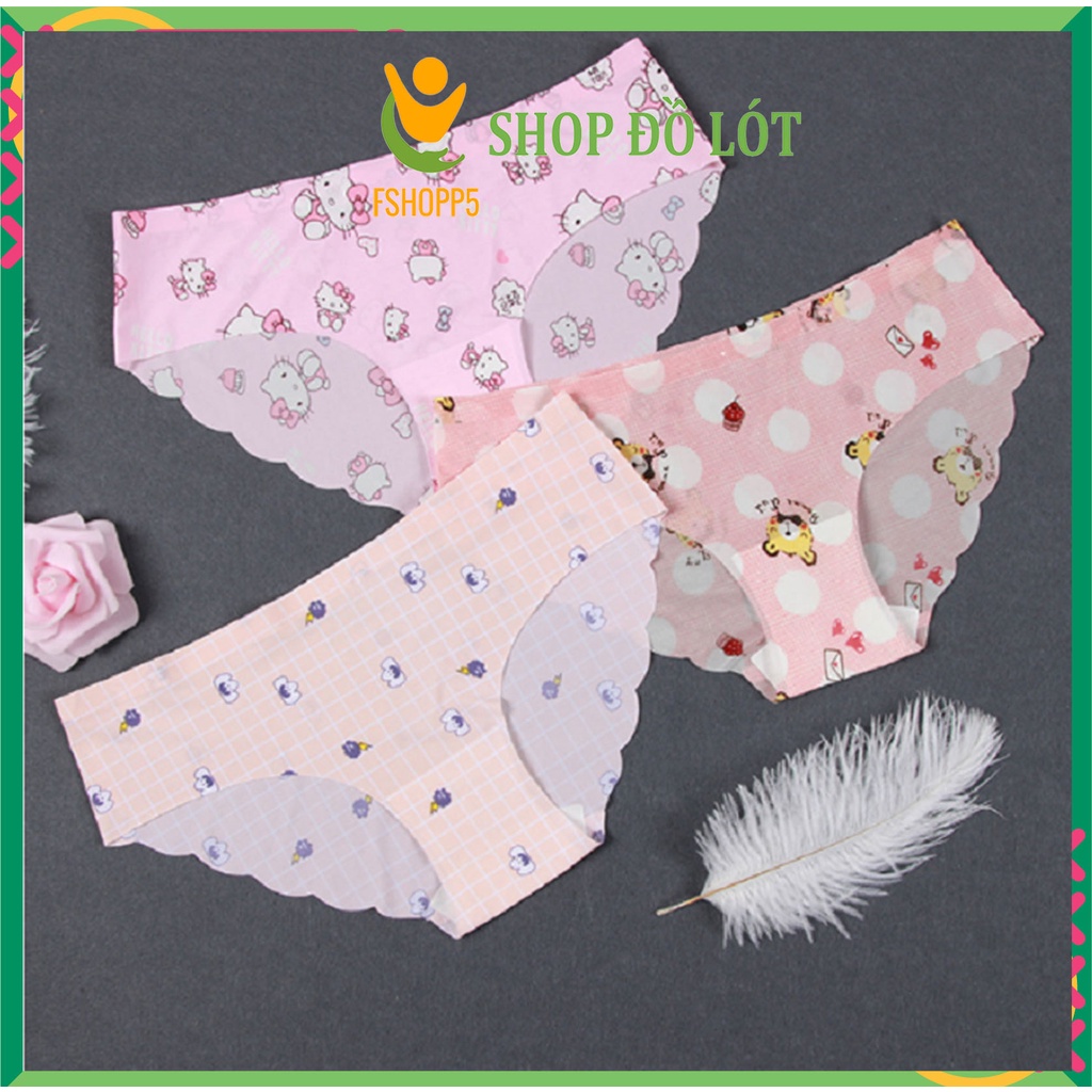 COMBO 5 Quần Lót Nữ Su Điều Hòa Kute-Thun Lạnh Không Đường May Siêu Mát Lạnh LOTNU08