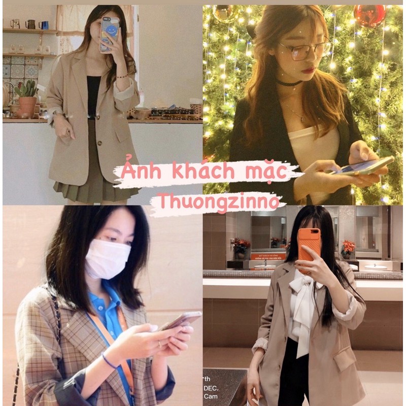 [Ảnh thật/Video] ÁO BLAZER Tông màu lạ Quảng Châu 2 LỚP TÚI NẮP | BigBuy360 - bigbuy360.vn